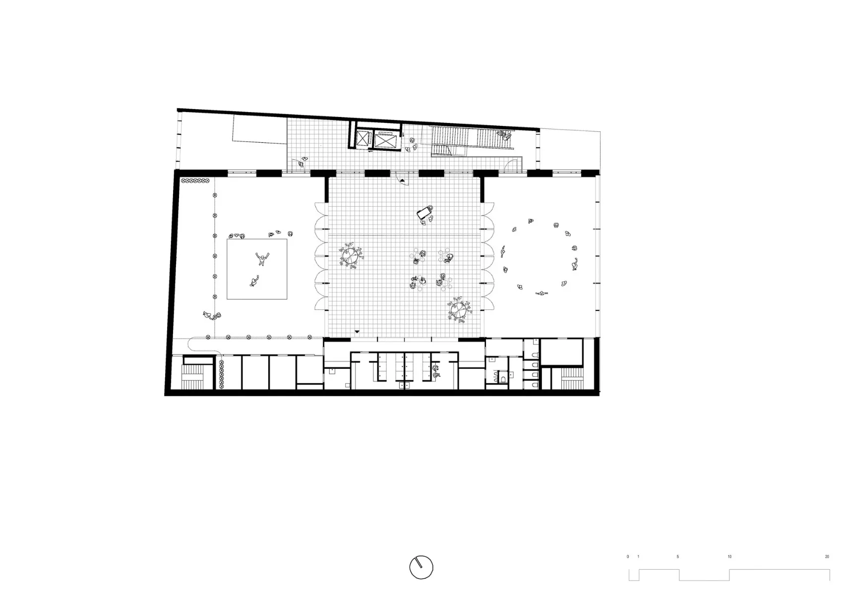 Grundriss erstes Obergeschoss, Grafik