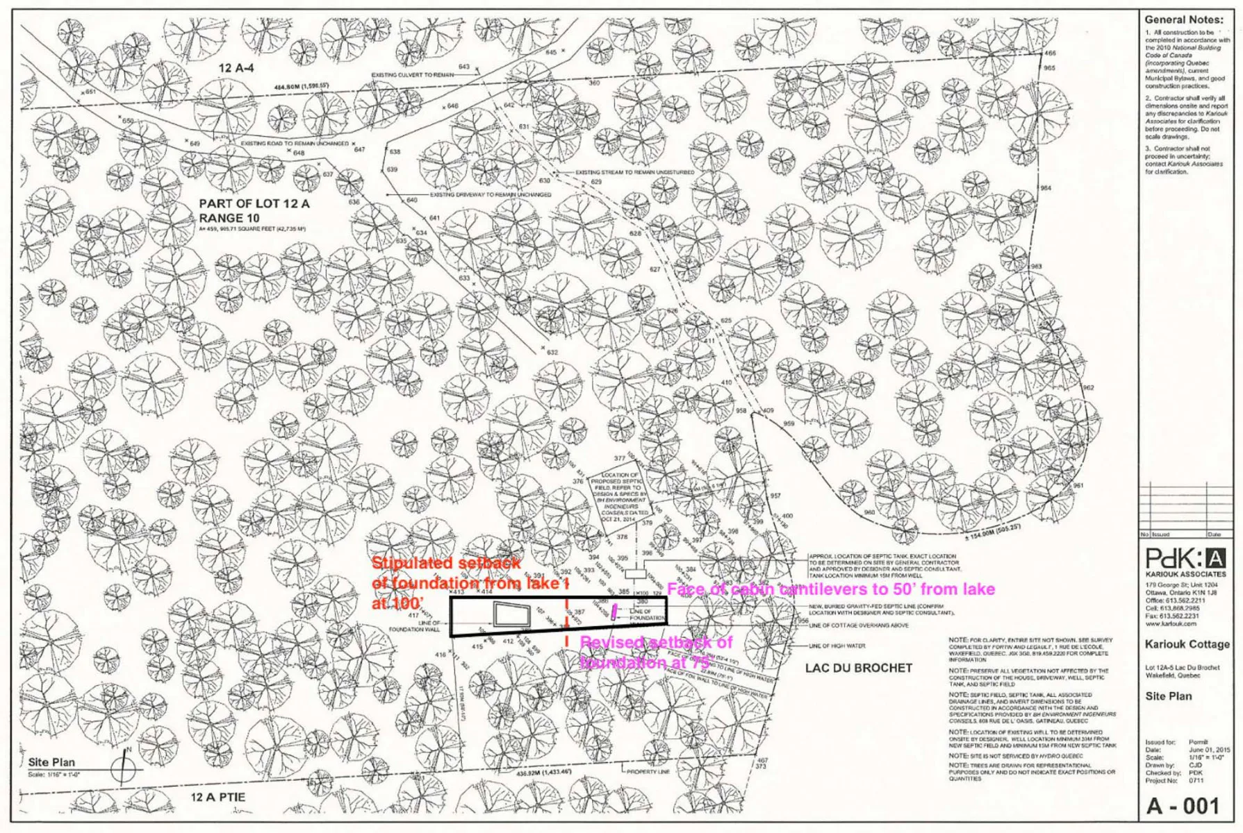 Lageplan, Grafik