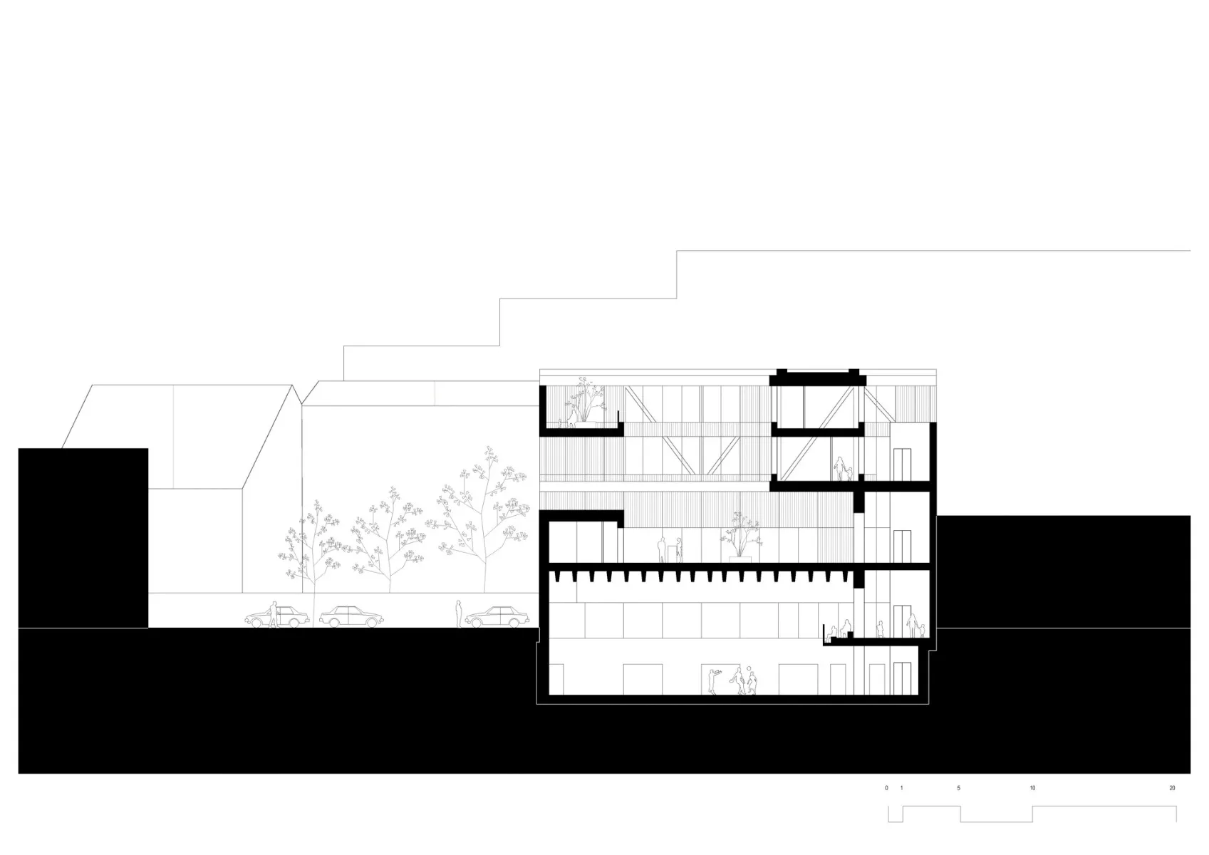 Querschnitt, Grafik