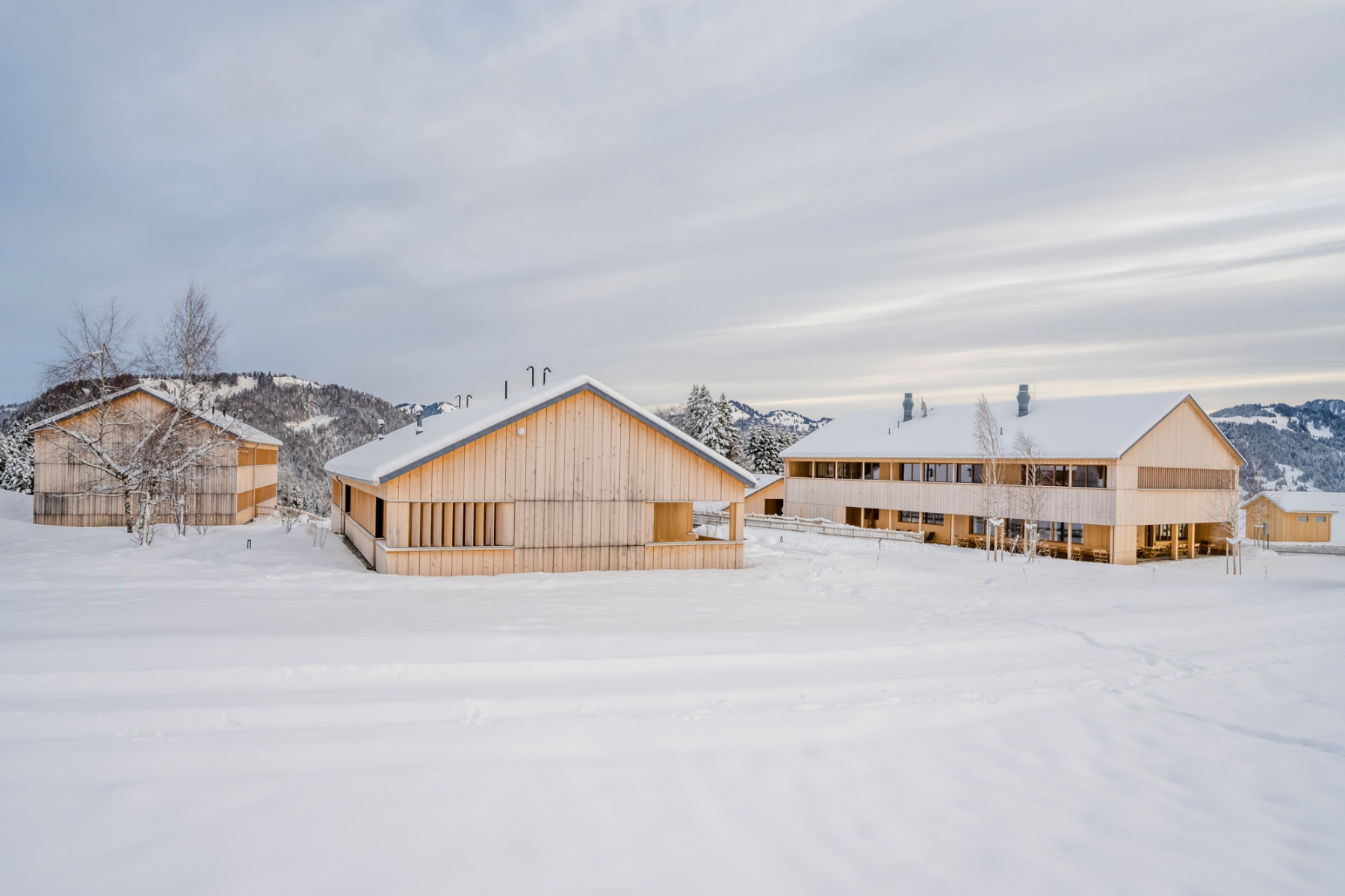 Fuchsegg Eco Lodge in Vorarlberg von Ludescher Lutz Architekten