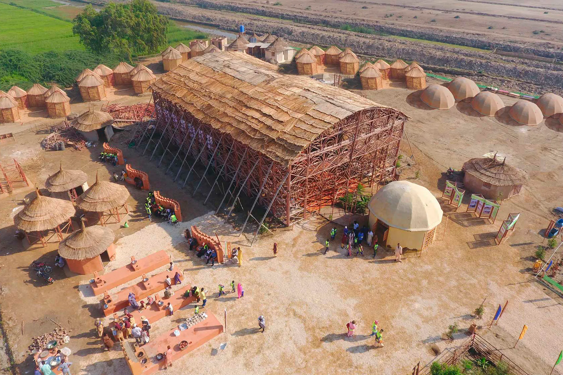 Zero Carbon Cultural Centre in Makli, Pakistan