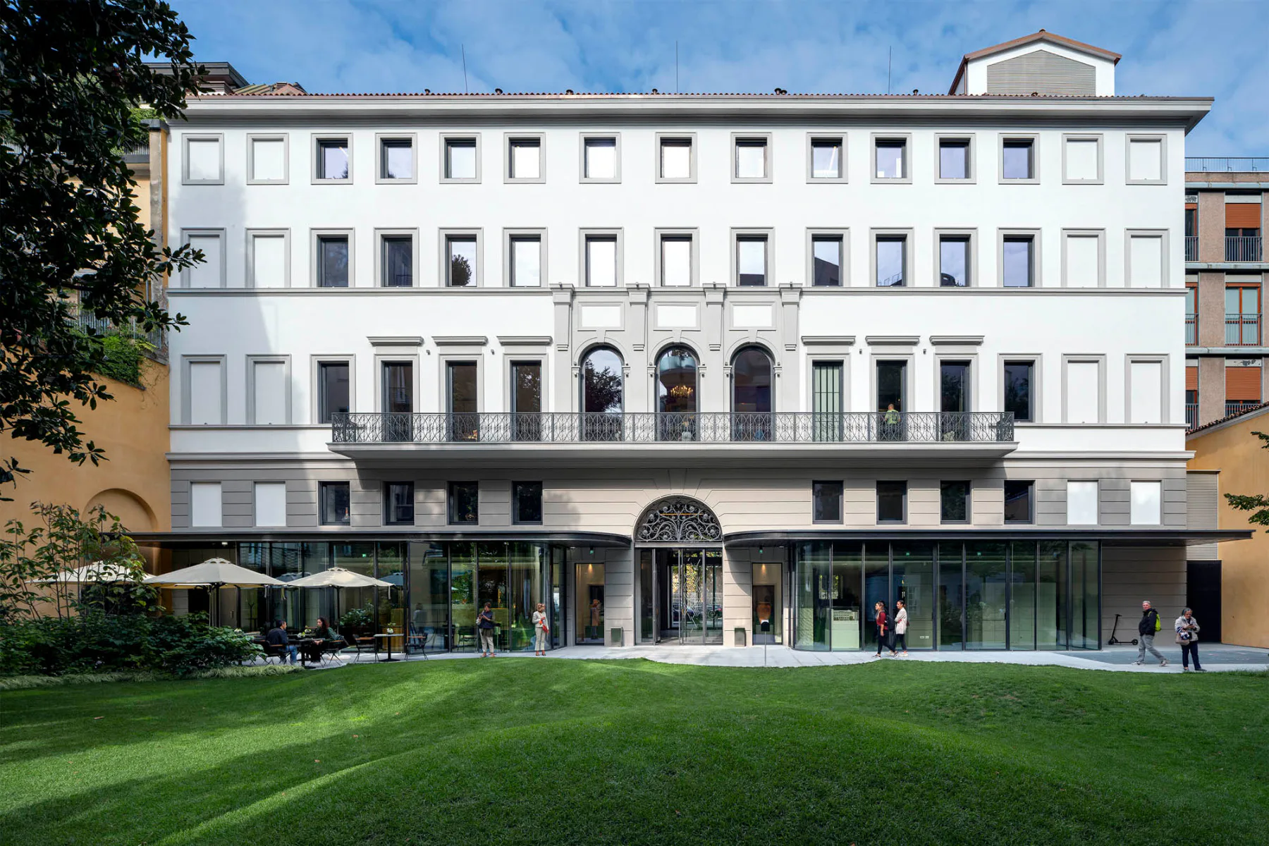 Palazzo Bocconi-Rizzoli-Carraro in Mailand.