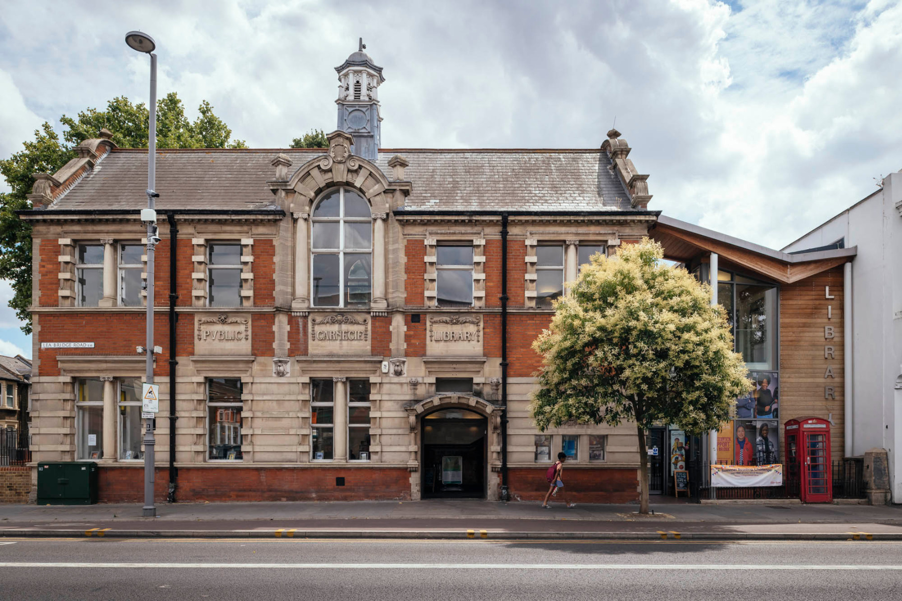 Lea Bridge Library in London von Studio Weave