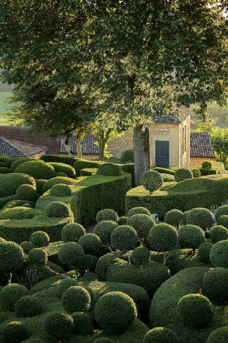 Julien de Cerval, Die Gärten von Marqueyssac, Vézac, Frankreich
