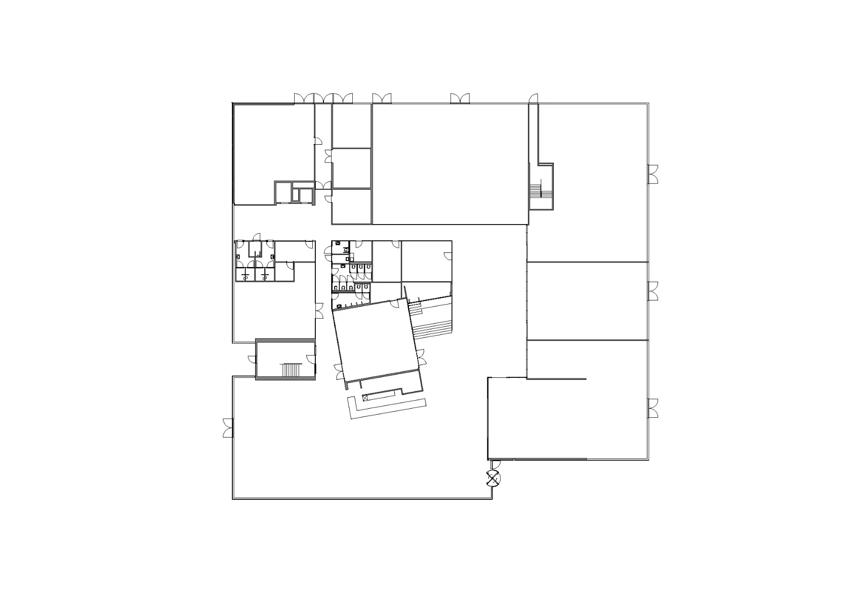 Grundriss EG, Grafik