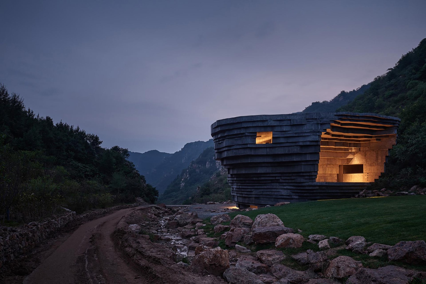 Konzerthalle Chapel of Sound bei Peking