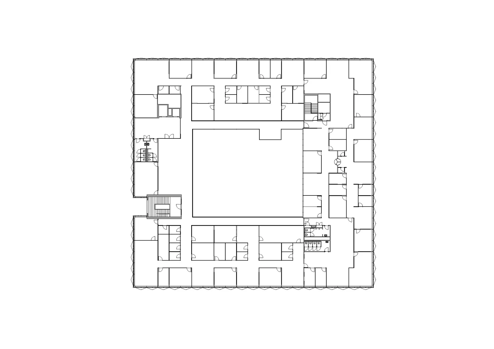 Grundriss 3. OG, Grafik