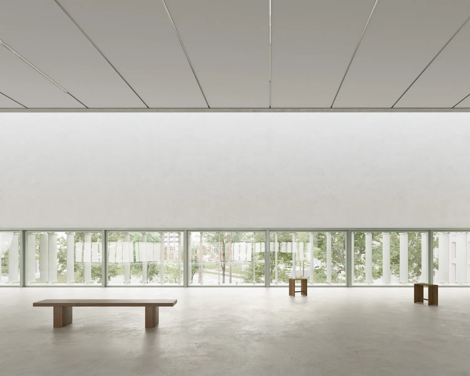 Ausstellungsraum, Visualisierung