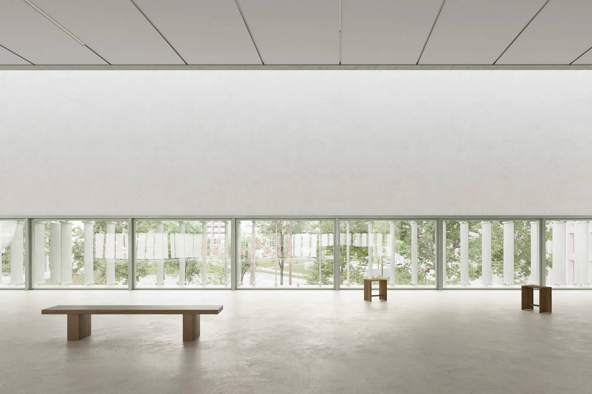 Visualisierung Ausstellungsraum