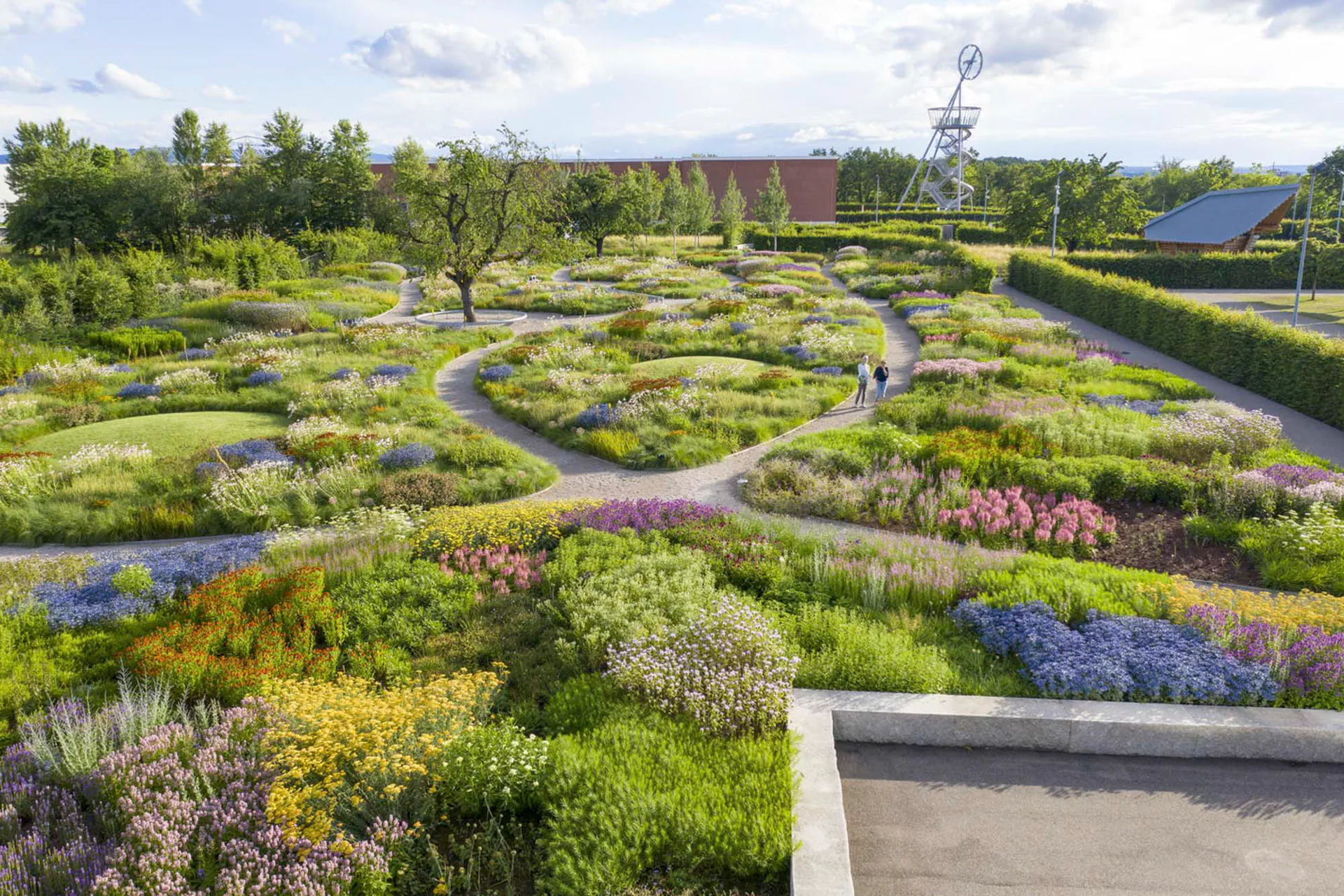 Oudolf Garten auf dem Vitra Campus