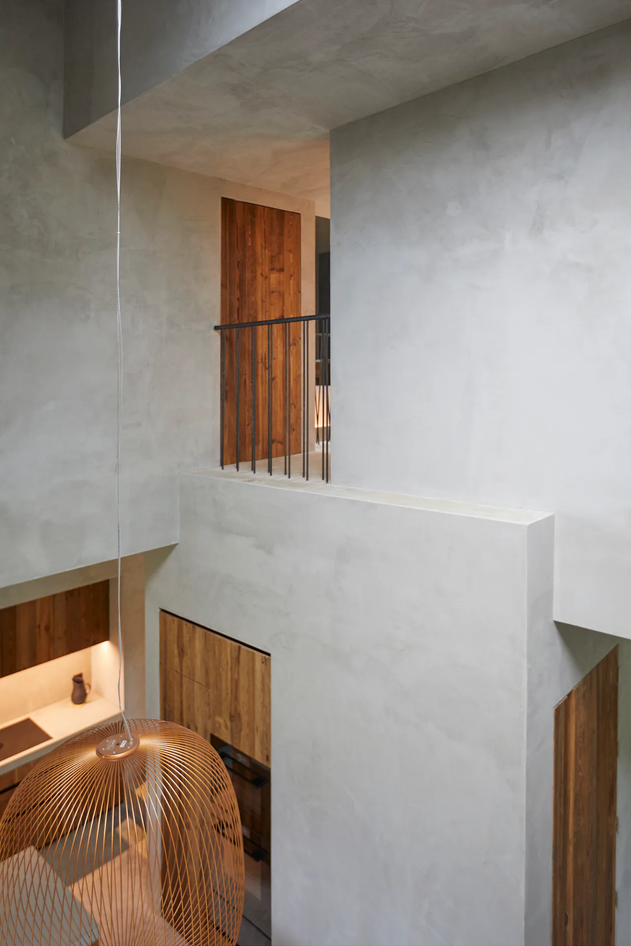 Holz und Beton im Einklang