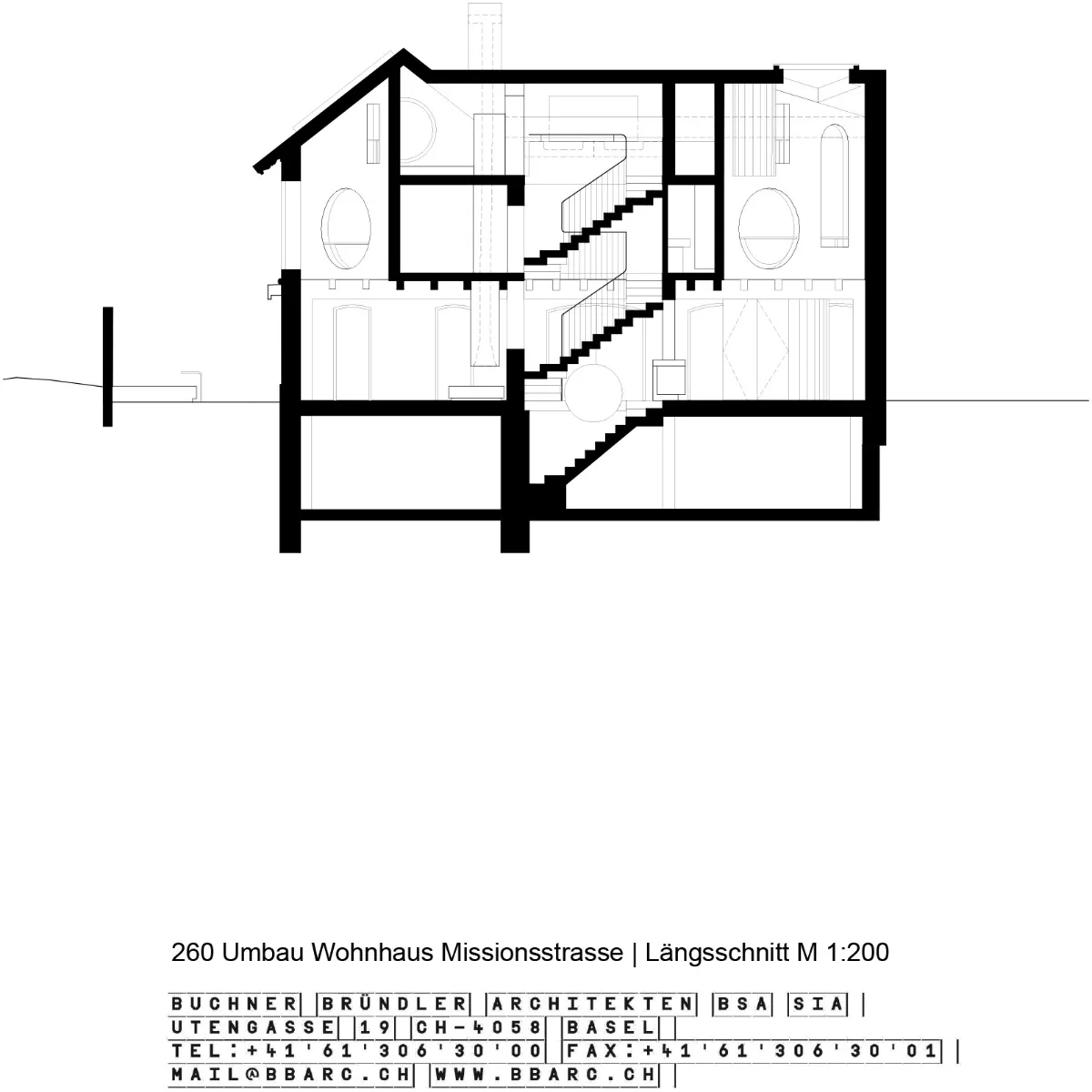 Längsschnitt, Grafik