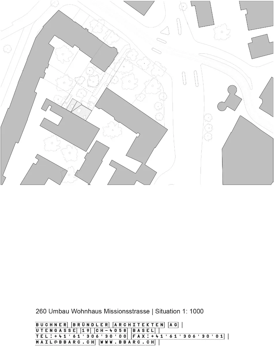 Lageplan, Grafik