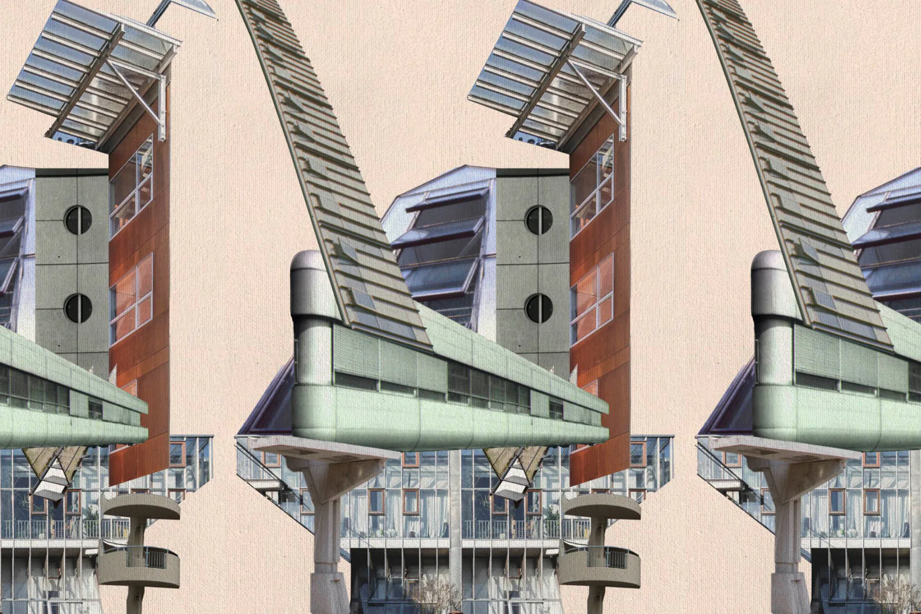 Ausstellungssujet Collage Grazer Schule