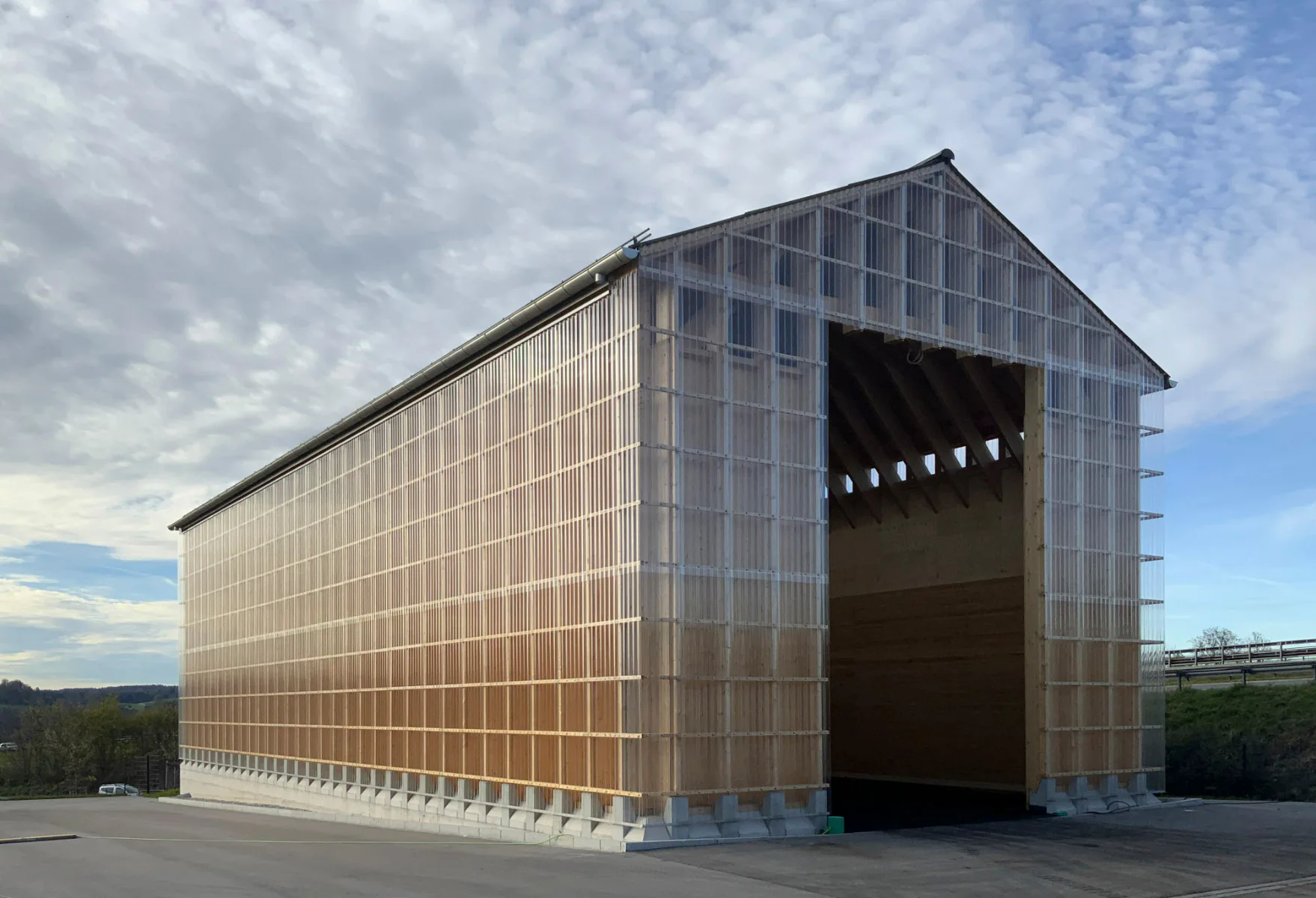 Auch die Salzlagerhalle Irschenberg von Architekturbüro Ilg bekam die höchste Auszeichnung.