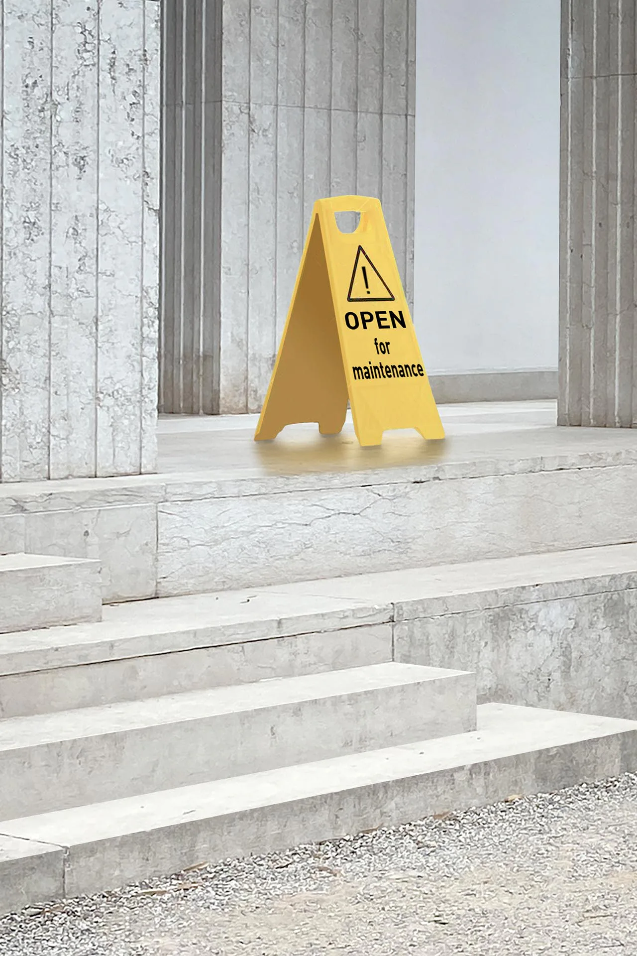 Open for Maintenance – Wegen Umbau geöffnet