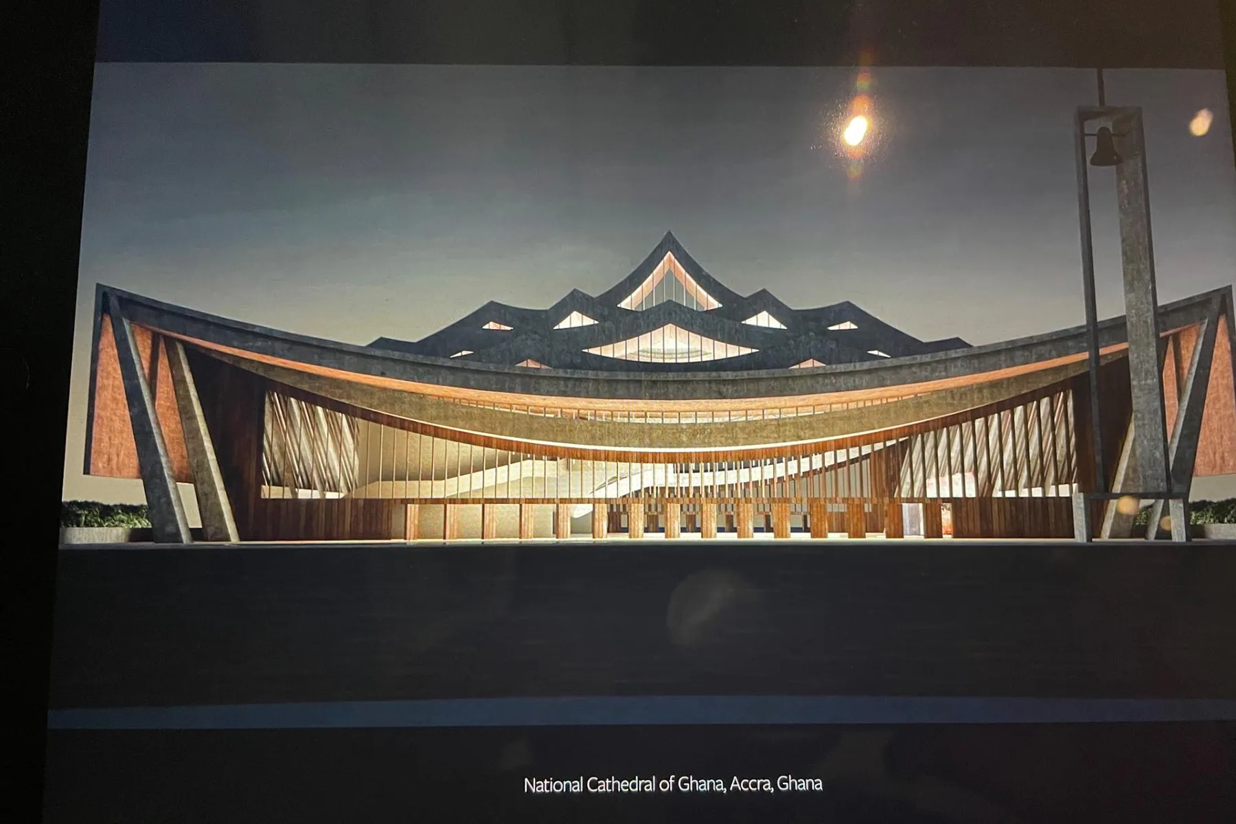 Nationale Kathedrale von Ghana in David Adjayes Future Lab