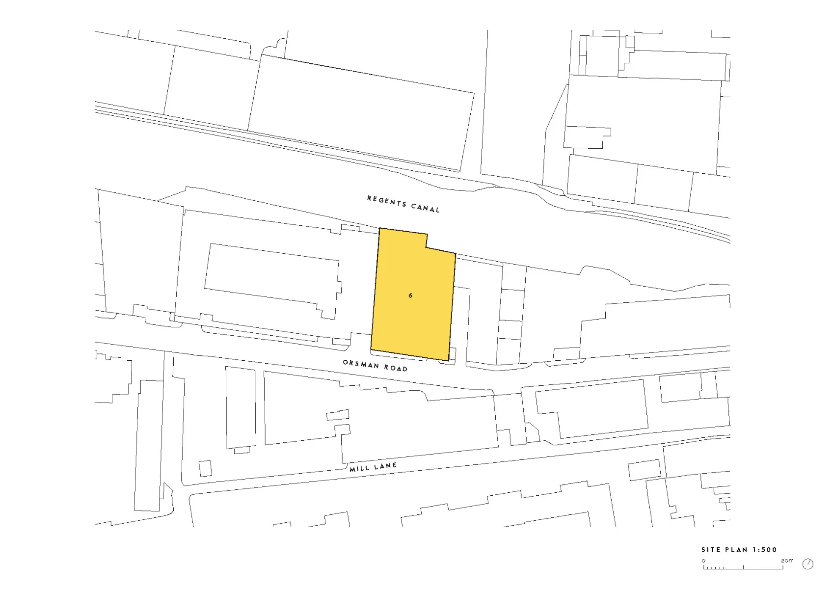 Lageplan, Grafik