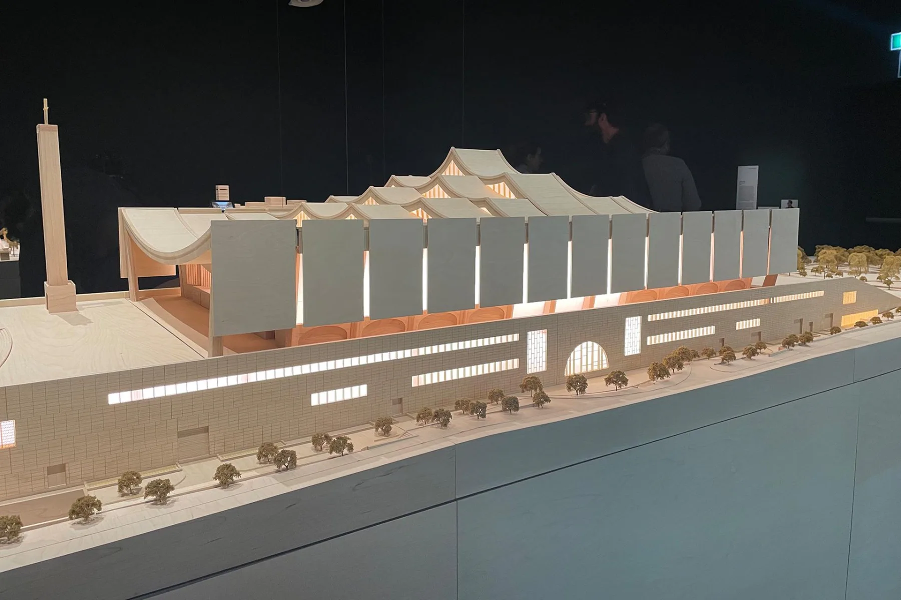 Holzmodell der Nationalen Kathedrale von Ghana in David Adjayes Future Lab