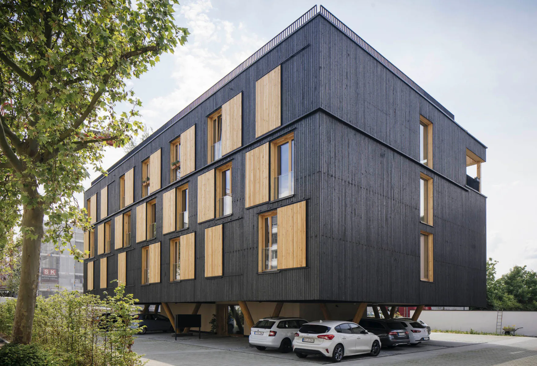 Neubau eines viergeschossigen Wohngebäudes, Regensburg