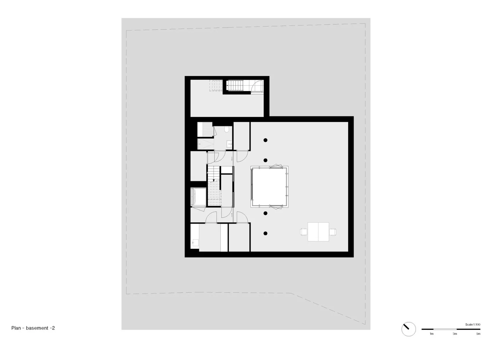 Grundriss 2. UG, Grafik