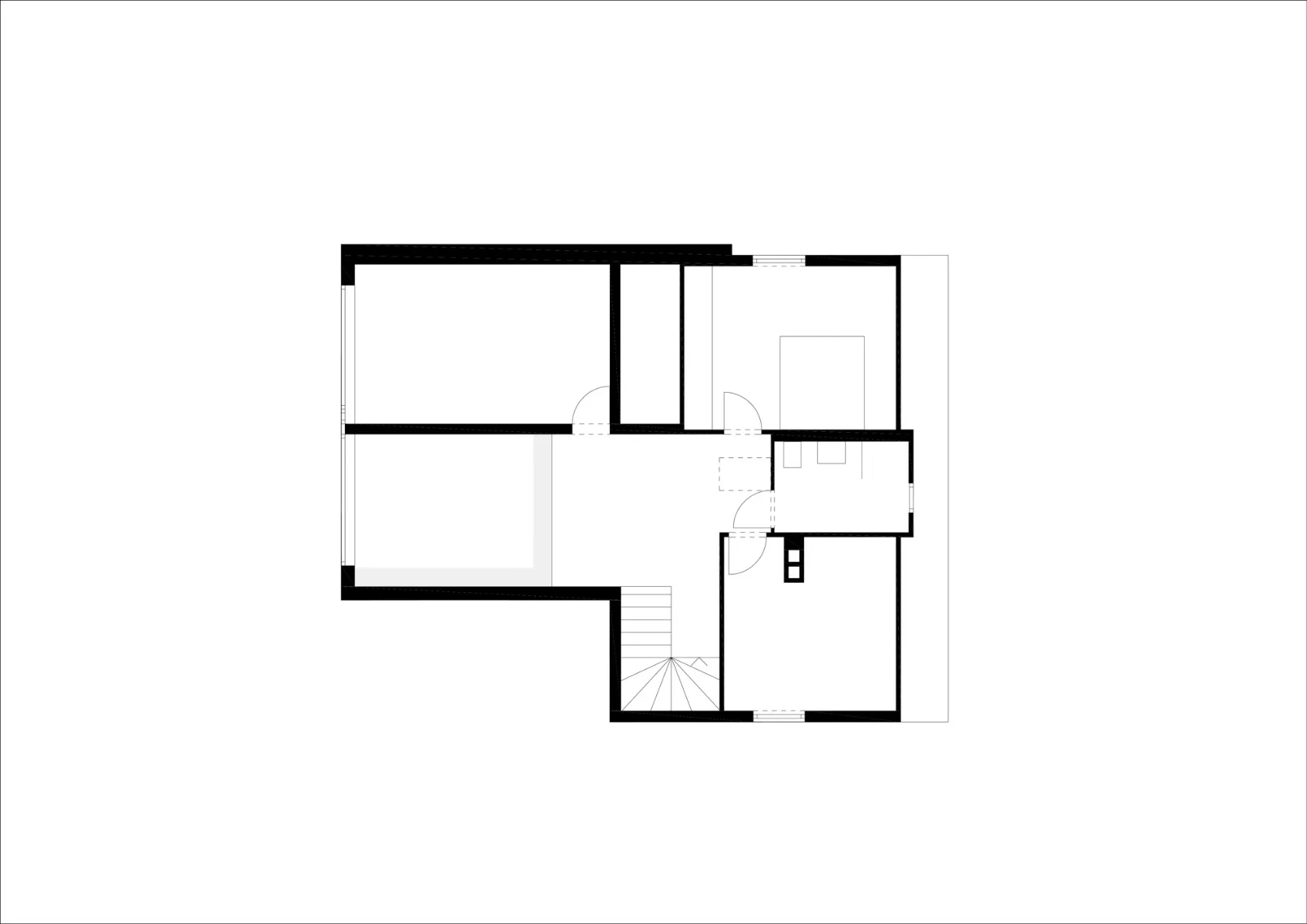 Grundriss OG, Grafik