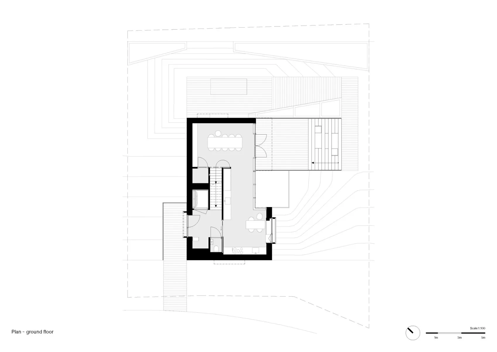 Grundriss EG, Grafik