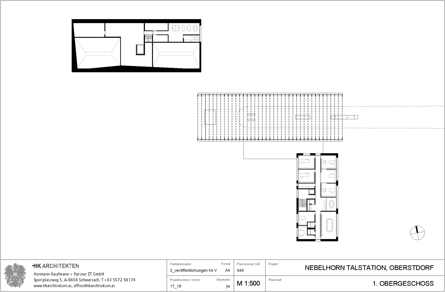 Grundriss 1. OG, Grafik