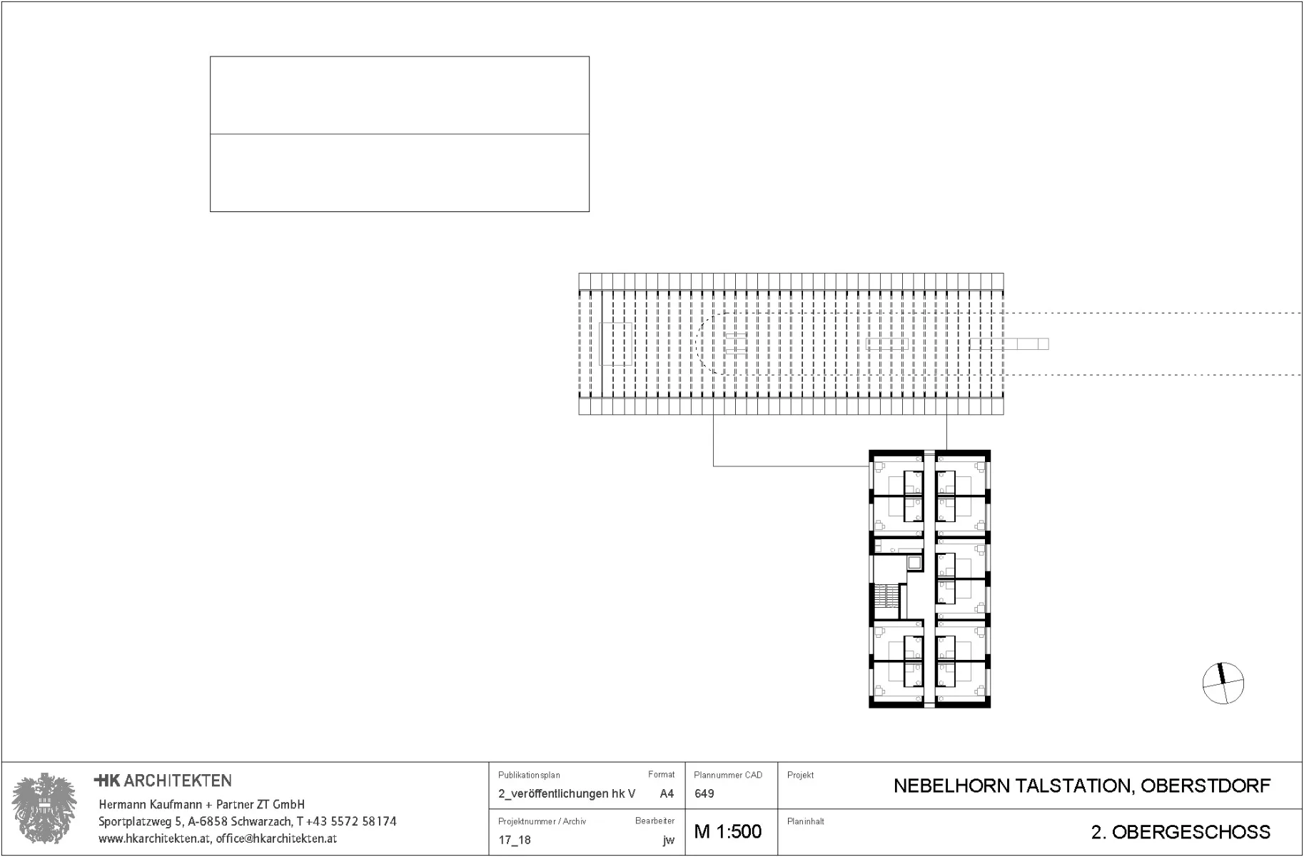 Grundriss 2. OG, Grafik