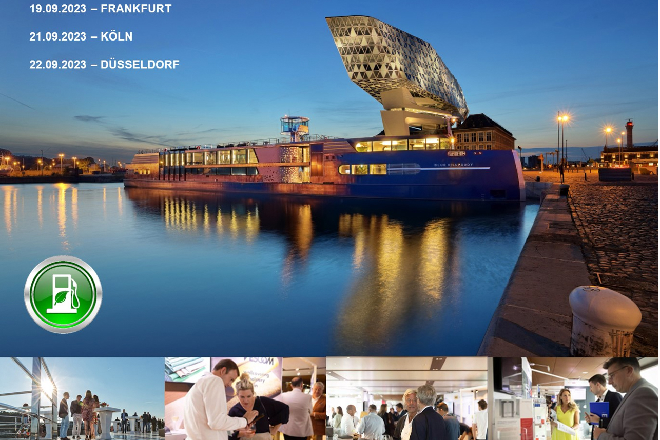 Architektur-Messe auf einem Design-Schiff
