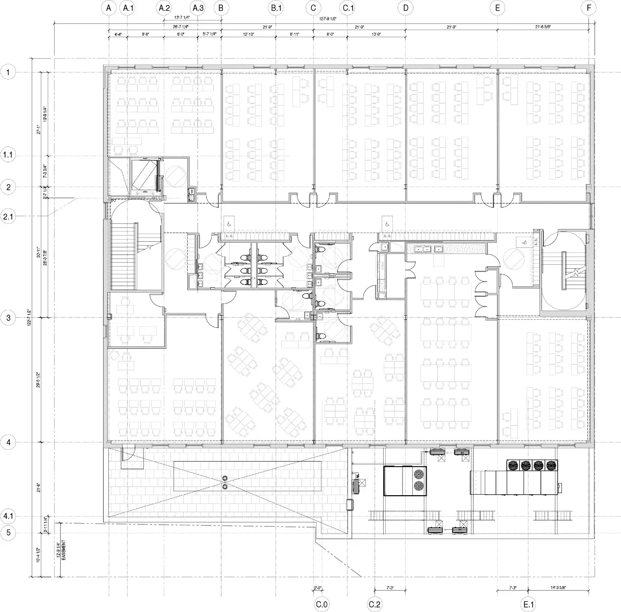 Grundriss zweites Obergeschoss, Grafik