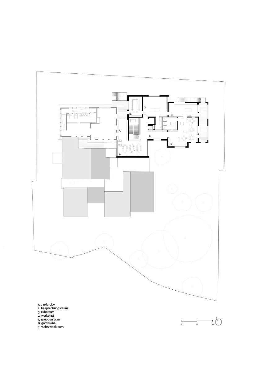 Erdgeschoss, Grafik
