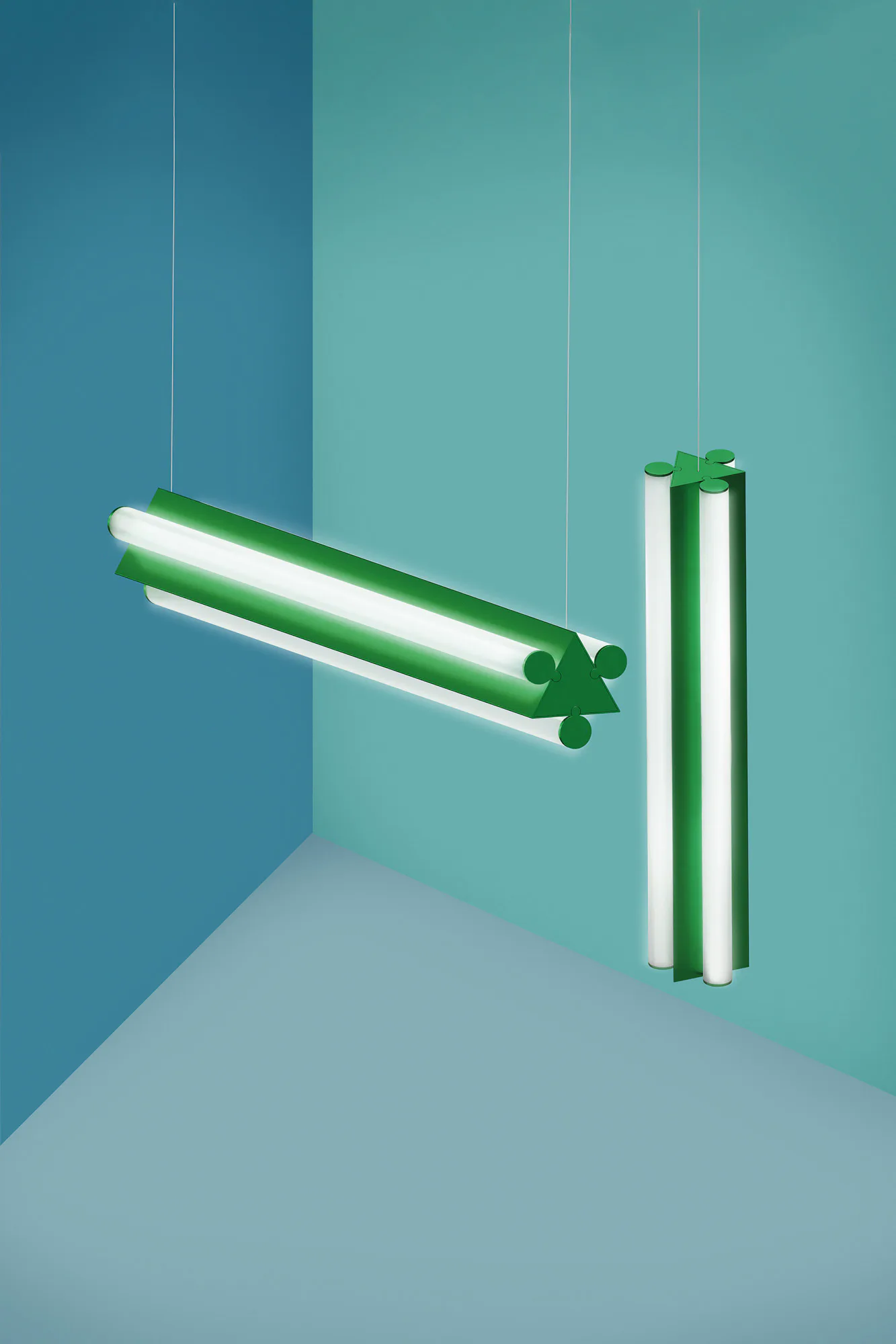 Leuchte Dreispitz von Herzog & De Meuron für Artemide