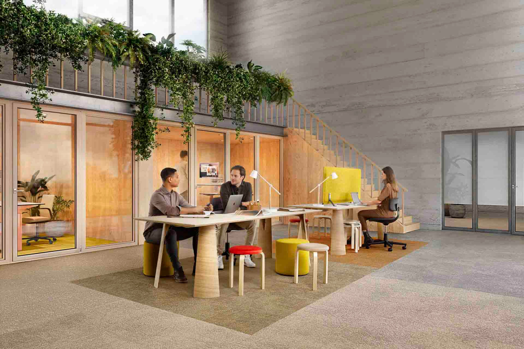 Teppichfliesen für Büro und Objekt