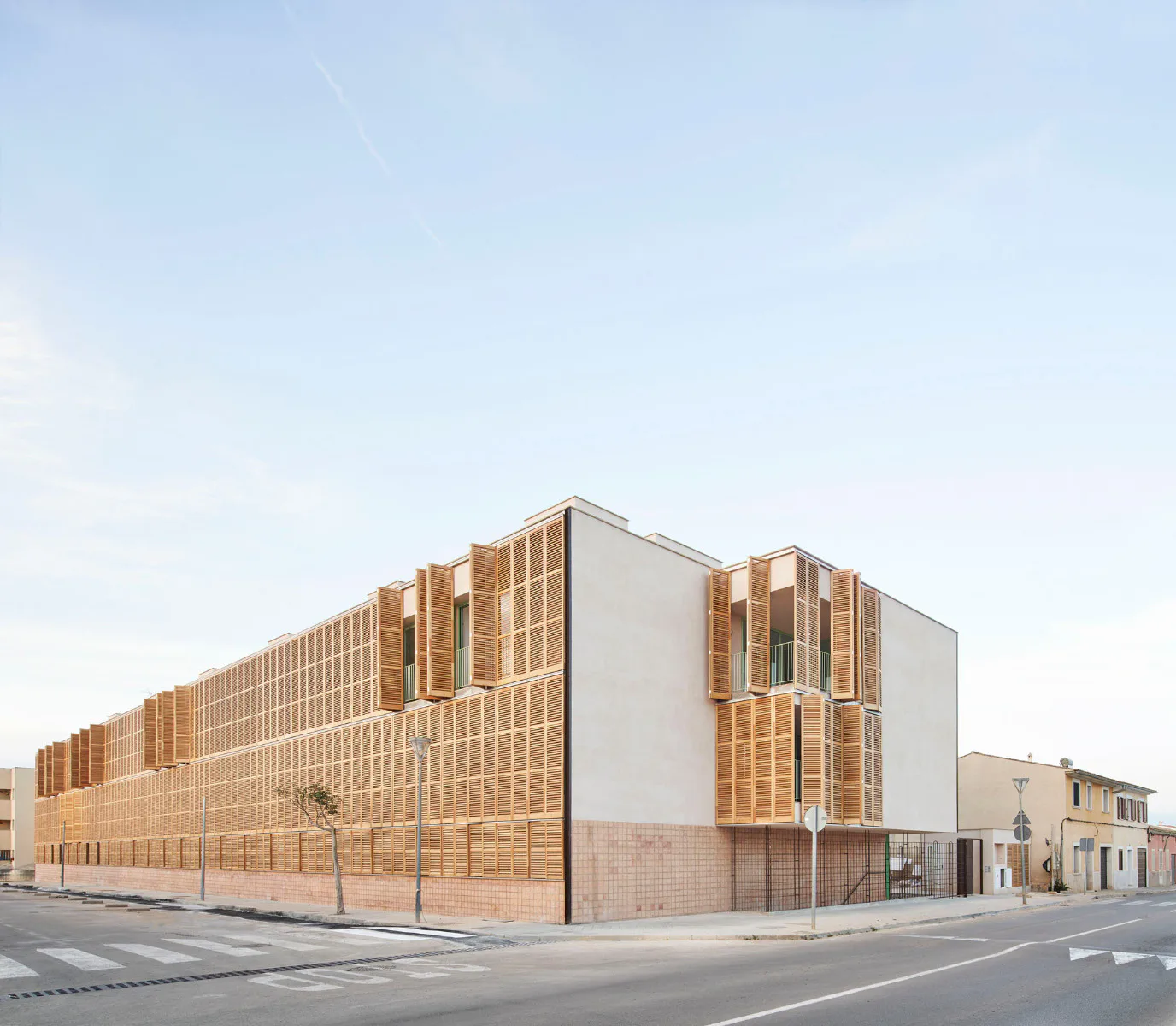 Wohnblock auf Mallorca