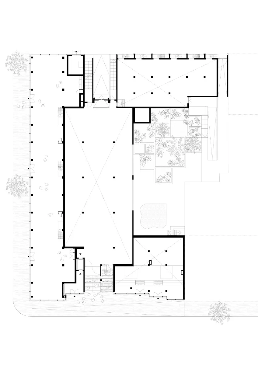 Grundriss EG, Grafik