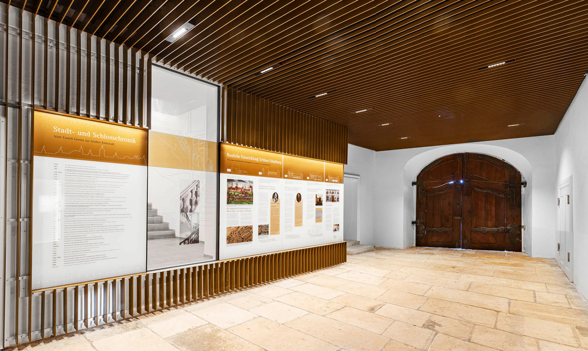 Ausstellung über die Ergebnisse der Bauforschung