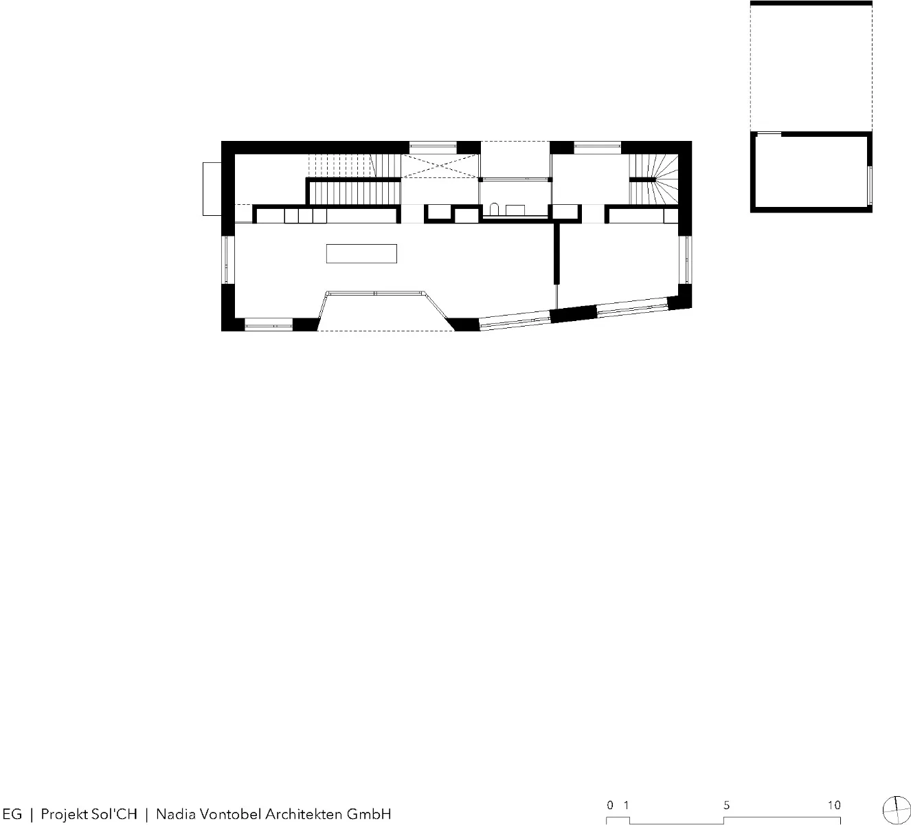 Grundriss EG, Grafik
