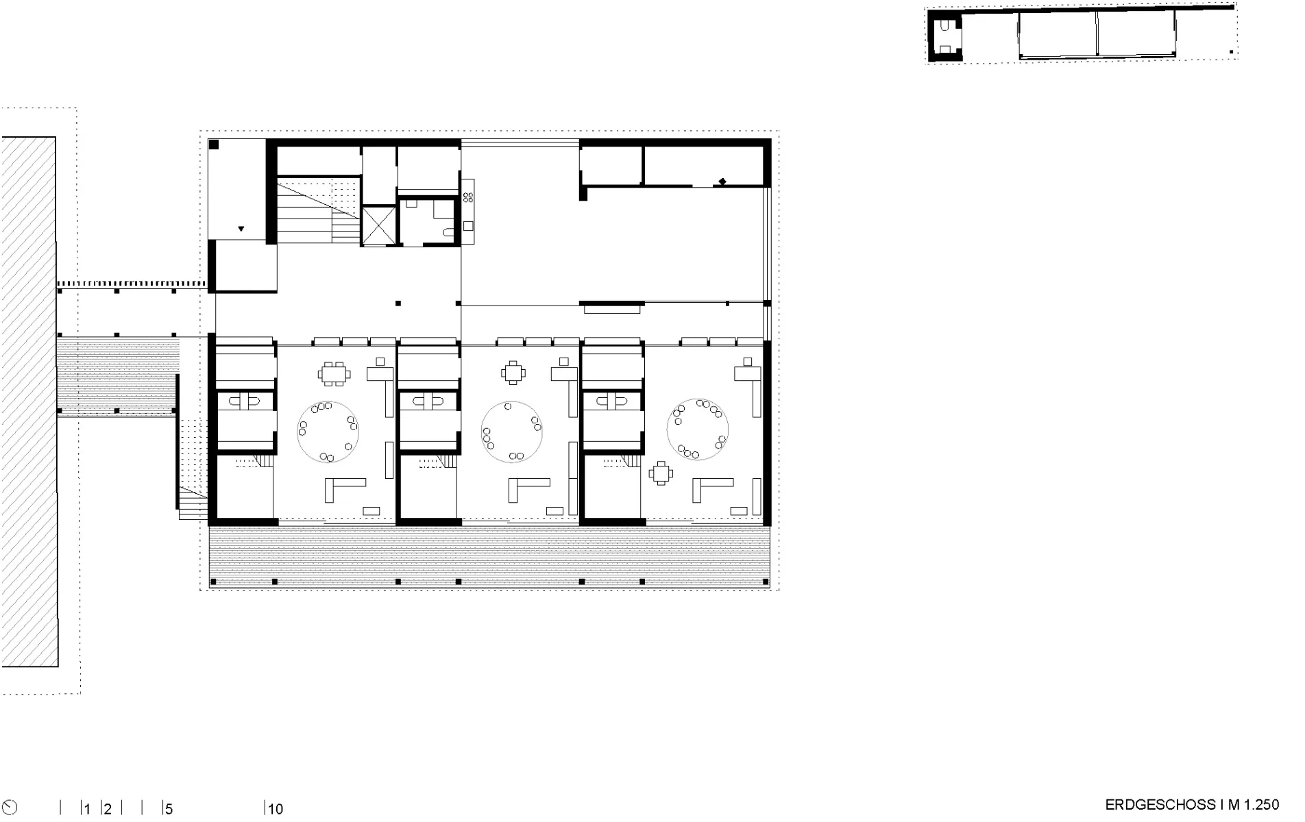 Grundriss EG, Grafik