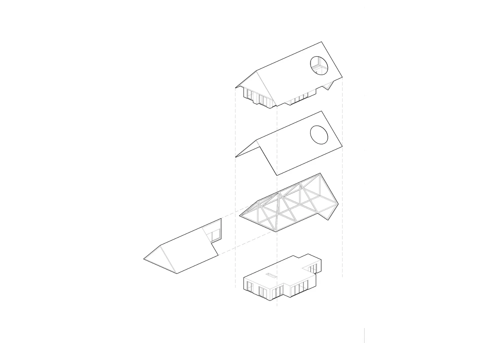 Axonometrie, Grafik