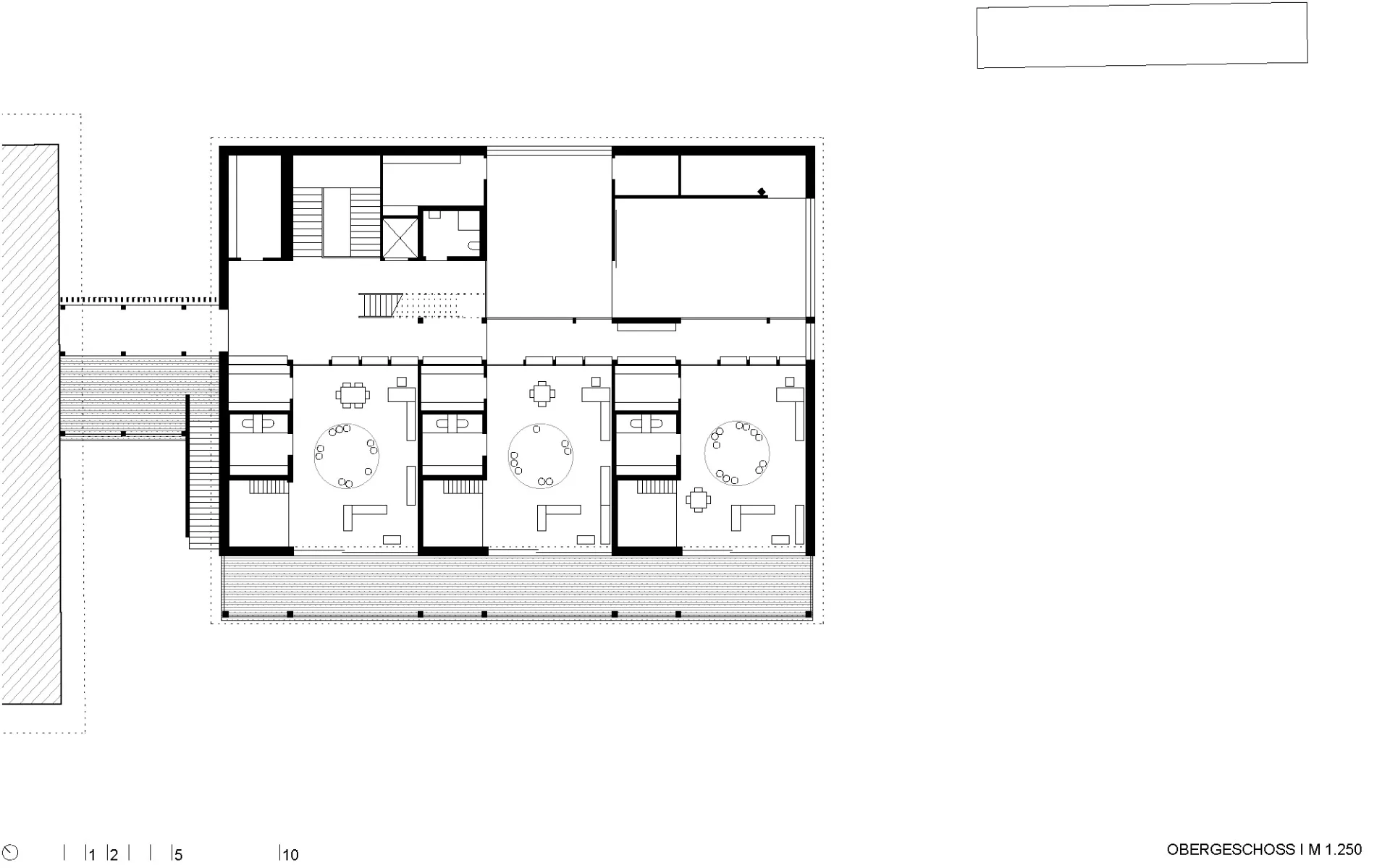 Grundriss 1. OG, Grafik