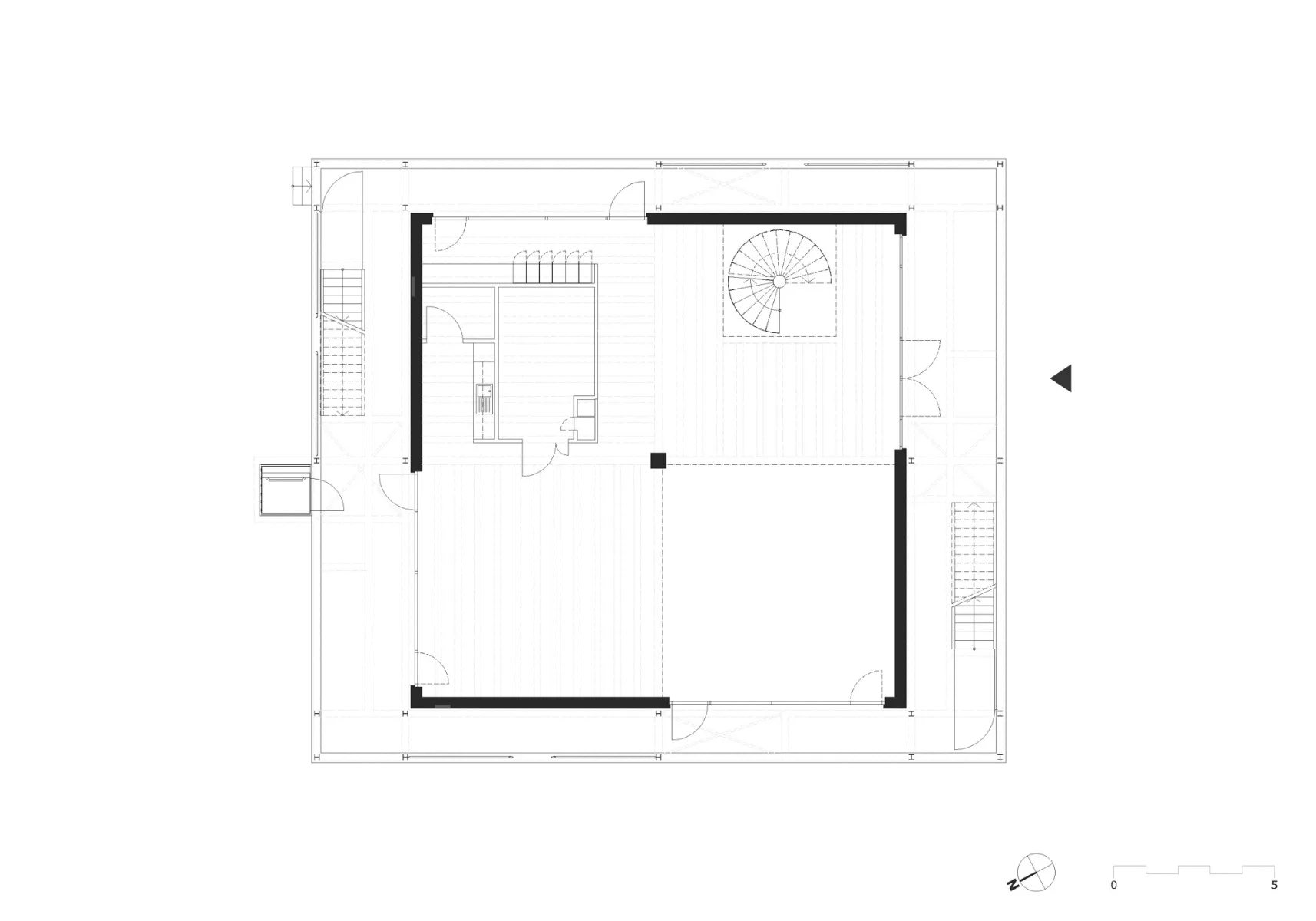 Grundriss EG, Grafik