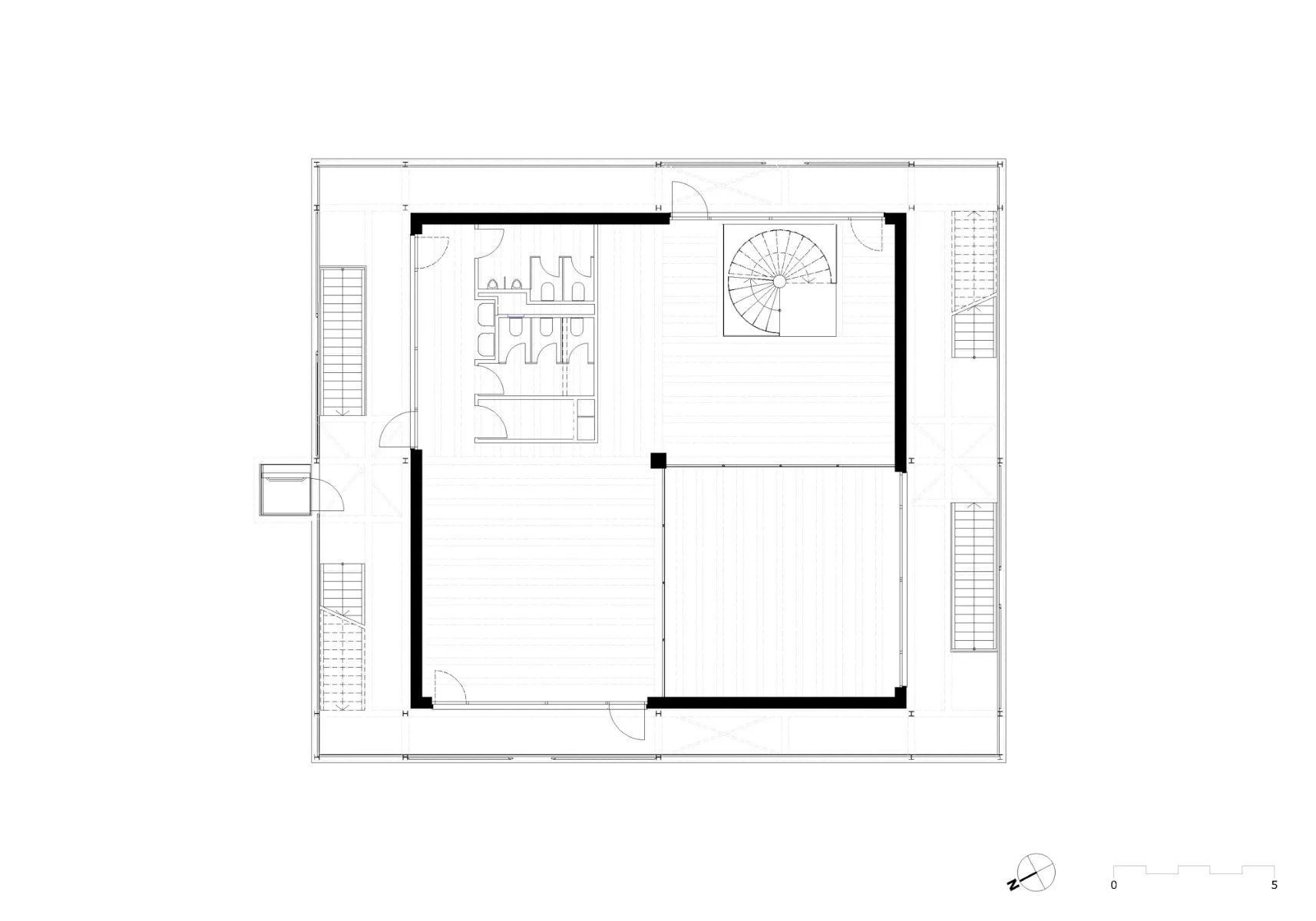 Grundriss 1. OG, Grafik