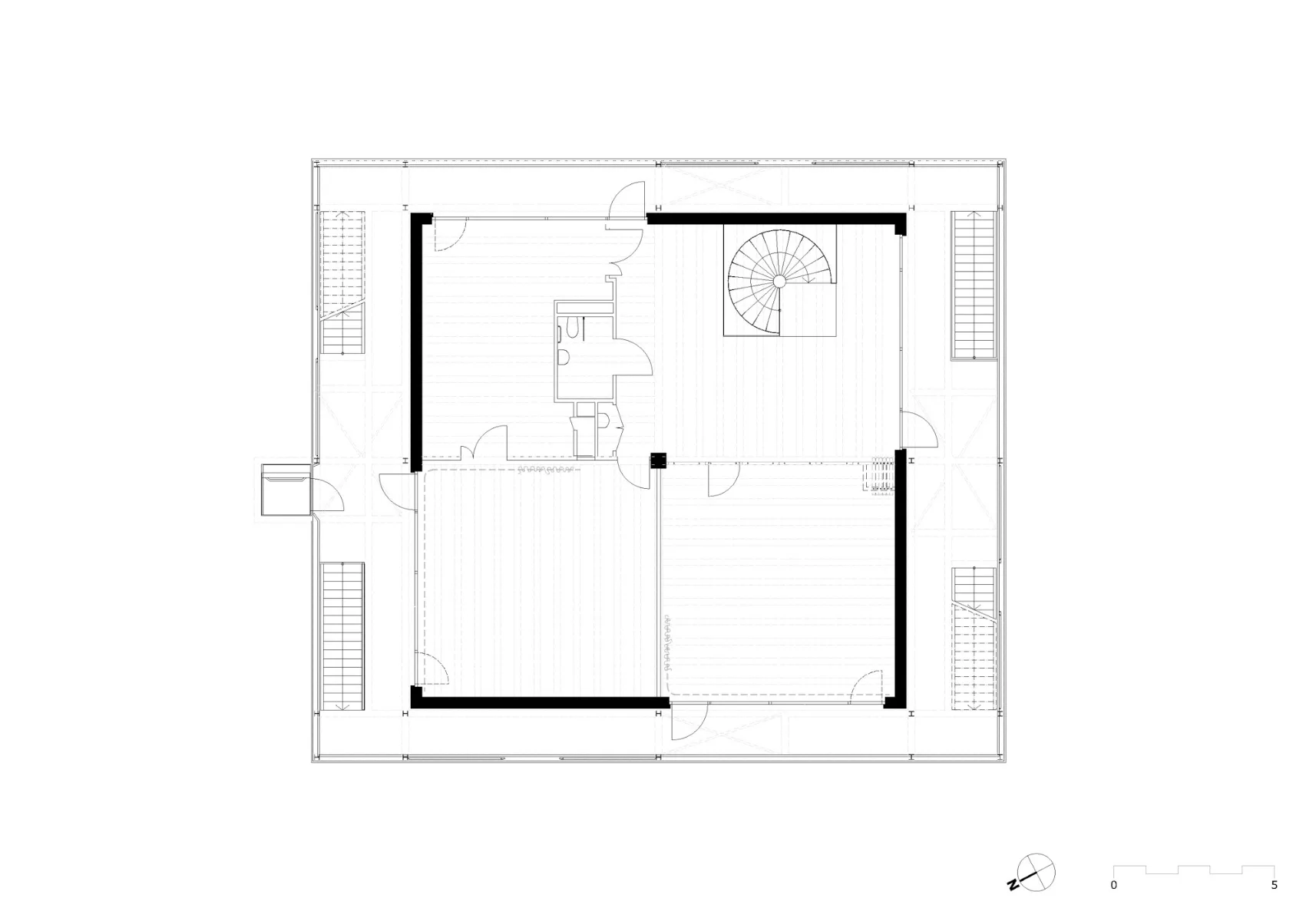 Grundriss 2. OG, Grafik