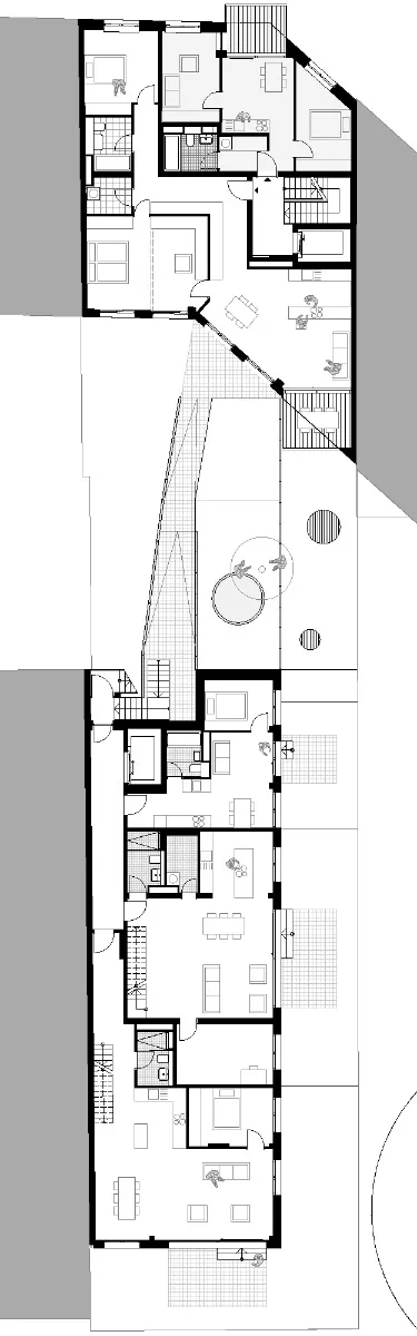 Grundriss 1. OG, Grafik