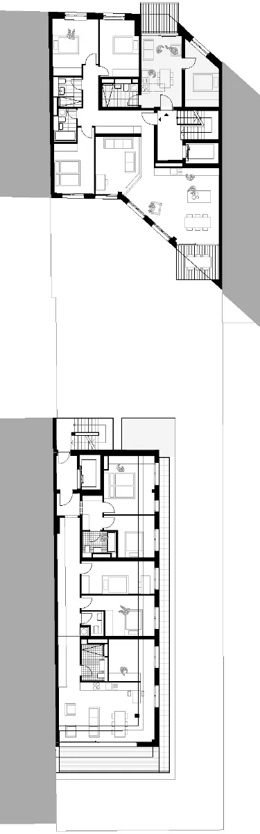 Grundriss 3. OG, Grafik