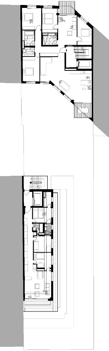 Grundriss 5. OG, Grafik