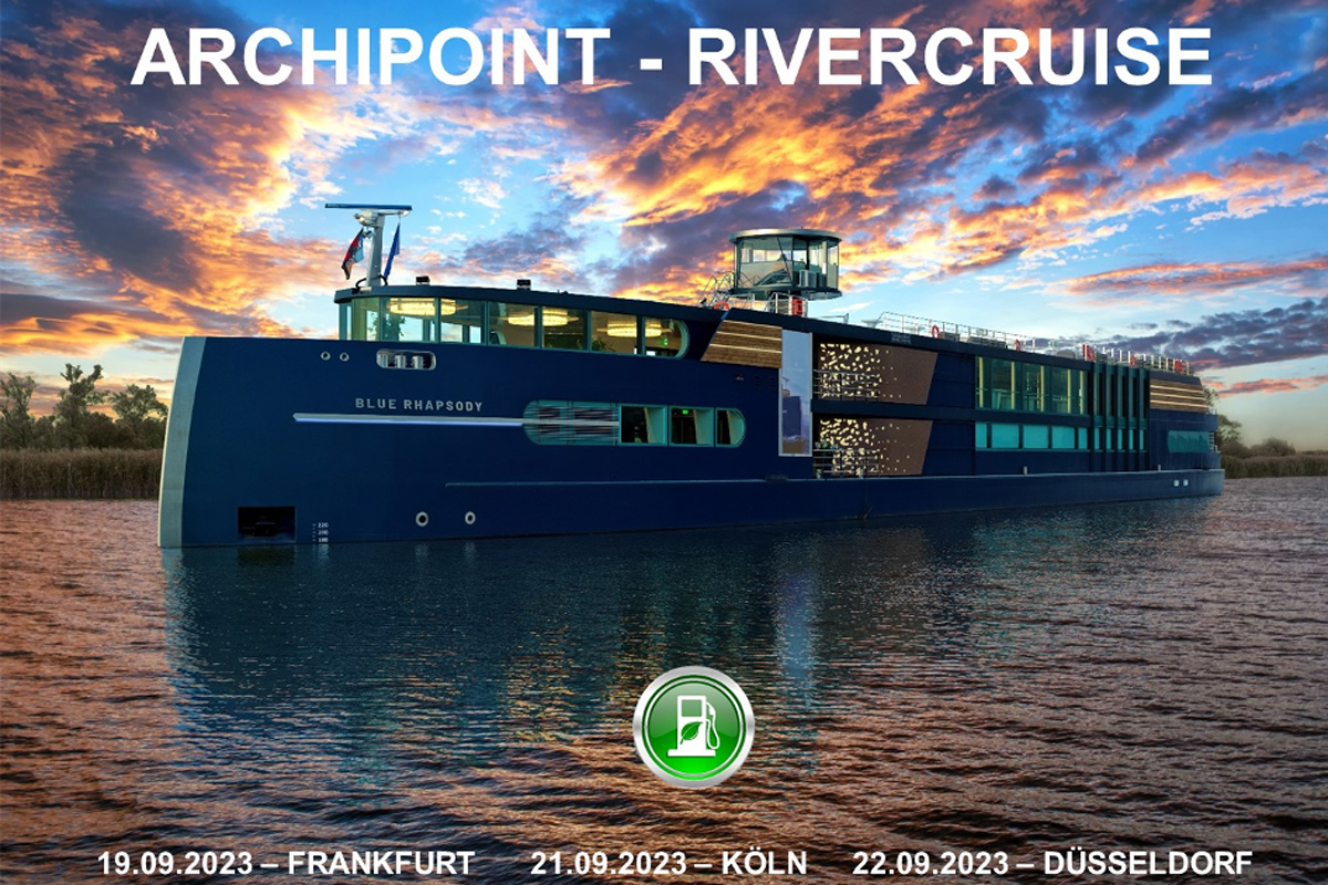 Architekturmesse auf einem Design-Schiff