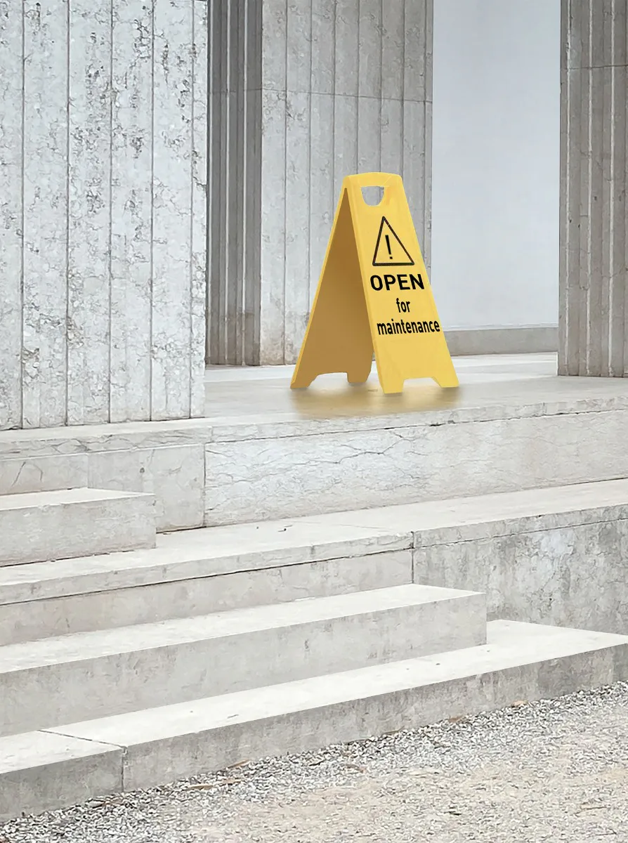 Der deutsche Beitrag „Open for Maintenance – Wegen Umbau geöffnet“ zur Architekturbiennale 2023 in Venedig