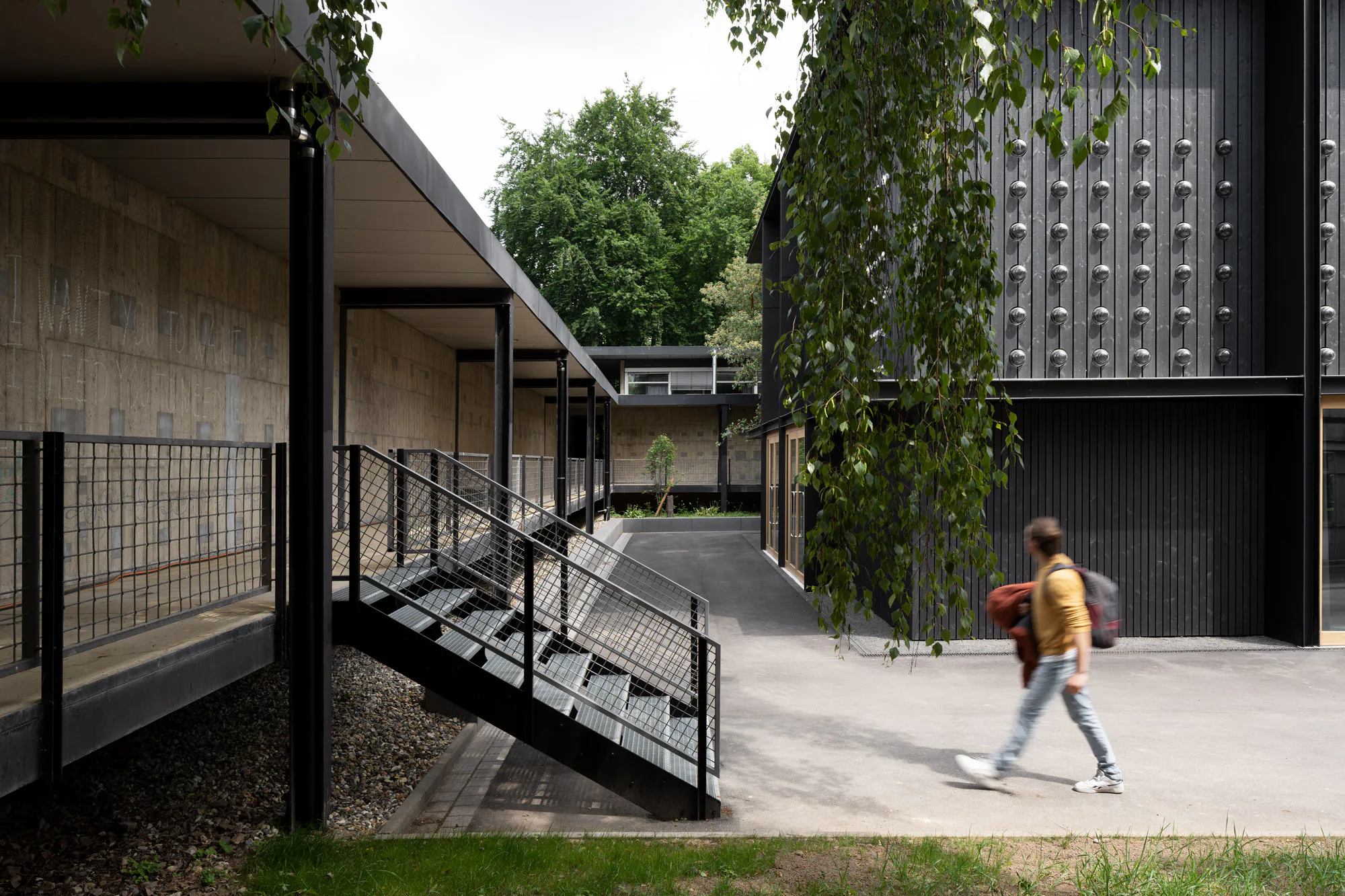 Zentrum im Innenhof